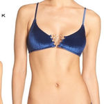 Trina Turk velvet bikini top. NWT Photo 0