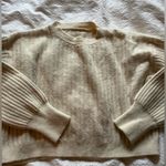 Oatmeal cropped sweater Photo 2