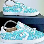 Converse One Star W/ Box Vibrant Retro Floral Pattern Excellent Condition! Photo 6