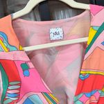 Anthropologie Groovy cutout mini dress long sleeve balloon o-ring bamboo go go satin go out Photo 5