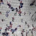 Japna  Pink Floral Smocked‎ Boho Flowy Maxi Dress Size S Cottagecore Coquette Photo 11