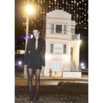 PRISCAVera Mini Jacket Dress in Charcoal Medium New Womens Mini Blazer Black Photo 7