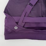 Lululemon  Pure Practice Bra Deep Zinfandel Purple Women 6 Luxtreme‎ Strappy Photo 3