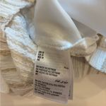 JM Collection JM Collection White and Tan Striped Cropped pants size Medium Photo 6