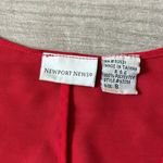 Newport News  sheer red top Photo 1