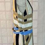 MSGM sleeveless colorful striped sheath dress size 46 or US 10 Photo 4