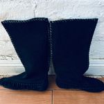 Colin Stuart Women's Black Suede Knee High Boots Size 9M See Photos New Photo 1