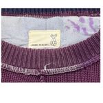 Urban Renewal Vintage 90s Tie Dye Maroon Knit Sweater Size One Boho Grandpacore Photo 3