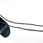 Larroude Disco Gloria NEW Mermaidcore Fairy Whimsy Ankle Wrap Heel Open Toe 37.5 Black Size 7 Photo 10