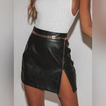 LIONESS The Rizzo Mini Skirt Black Photo 1