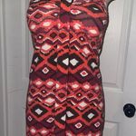 Vanity long tank top dress beaded neck Y2K 2000s boho size small Y2K beach Red Photo 0