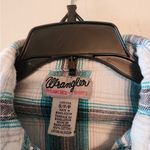 Wrangler  womens long sleeve plaid shirt pearl snaps size small Photo 3
