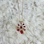 A New Day  Pink Gemstone Statement Necklace NWT Photo 2