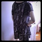 Hanna Jones Couture Snake skin pocket dress Black Size L Photo 2