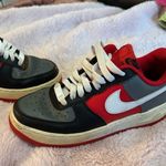 Nike Custom Air Force 1 Red Grey White Black Photo 3