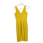 Dress the Population  Sandy Sheath Dress Canary Yellow Size Small Photo 1