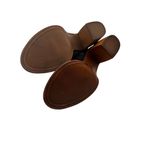 Lucky Brand  Size 9.5 Black Business Casual Leather Slingback Heeled Sandals Photo 13