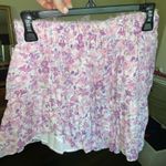 Love Shack Fancy  Floral Pink Skirt Photo 1