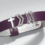 The Great NWT Reversible Leather Bracelet in Blush / Champagne-  Everyday Neutral! Photo 1