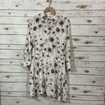 Equipment  Natalia Floral Dress - White Floral - Medium Photo 11