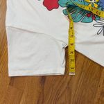 MIA Disney Stitch Large Printed White Tropical Trendy Casual Short Sleeve T-Shirt Photo 4