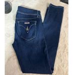 Hudson  Women's Skinny Jeans Size 27 Dark Blue Flap Pockets Slim Fit Photo 10