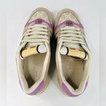 Gucci  Screener Ace Women's GG Sylvie Web Enamel Logo Supreme Sneakers EU 40.5 Photo 7