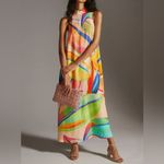 Farm Rio Anthropologie Halter Maxi Dress - medium *IR* Photo 2