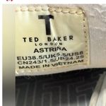 Ted Baker  London Astrina White Leather Ruffle Back Sneakers EU38.5 US8 Photo 7