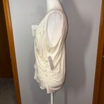 Bailey 44 Aphrodite Top Sleeveless V-Neck‎ Ruched Drape Ivory Blouse XL Photo 2