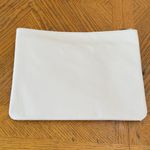 Tartan + Twine Cream Clutch with Gold Detail White Photo 4