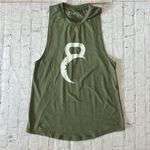 Zyia  Active Kettle Ball Moon Olive Green Athletic Workout Tank Top Size Small Photo 1