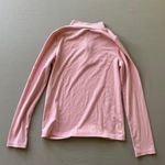 C&A Quarter Zip Ribbed Top Pink Size XXS Photo 2