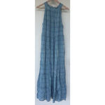 Torrid  Maxi Dress 00 M Lindsay Hi-Low Tiered Plaid Cottage Boho Fields Lagenlook Photo 1