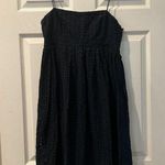 Gap  Eyelet Cotton Spaghetti Strap Square Neck Above Knee Dress Size 10 Lined Photo 12