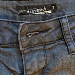 Hot Topic Grey Distressed Skull Shorts Photo 1