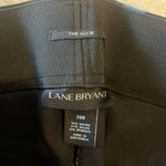 Lane Bryant Size 20R Allie Fit Ankle Red Roses Floral Black Dress Pants Photo 1