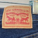Levi's Levi’s Women’s Blue Distressed High Waist Rib Cage Straight Leg Ankle Size 27 Photo 7
