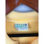 Fresh Produce Women’s Yellow Polo Shirt Large 100% Cotton Casual Top Photo 2