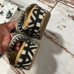 CL by Laundry  DAYSIE MULE PEEP TOE RAFFIA WEDGE HEELS. Photo 6