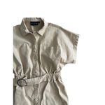 The Fifth Label Beige Khaki Belted Romper Size US 6 / UK 10 Photo 5