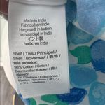 J.Crew  Babydoll Blue Floral Tie Back Tank Top size 4 NEW Photo 8