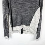 Cato Plus Size 18W 20W Jacket Gray Knit Hooded Pockets Raw Full Zip 1463 Photo 5