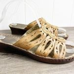 Duck head Slide Leather Boho Sandals Photo 0
