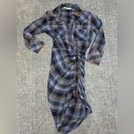 Veronica Beard Multicolor Plaid Dress NWOT- Size 00 Photo 4