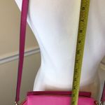 Kate Spade Hot Pink / Orange Top Zipper Closure Crossbody or Clutch Photo 4