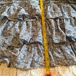 ASTR The Label Floral Blue Dress with Ruffle Hem Size L Photo 9