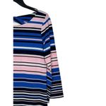 Lilly Pulitzer Lilly‎ Pulitzer Women's Dress Swim Stripe Bay Knit Key Hole Back Pink/Blue Small Photo 1