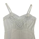 Vintage Lace Trim Slip Cream Size 34‎ or S/M Size M Photo 1