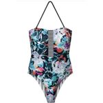 Anthropologie New. WET watercolor floral reversible swimsuit. Small. Retails $208 Photo 10